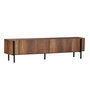 Nordure Nexus Soporte para TV Nogal Barok y Negro